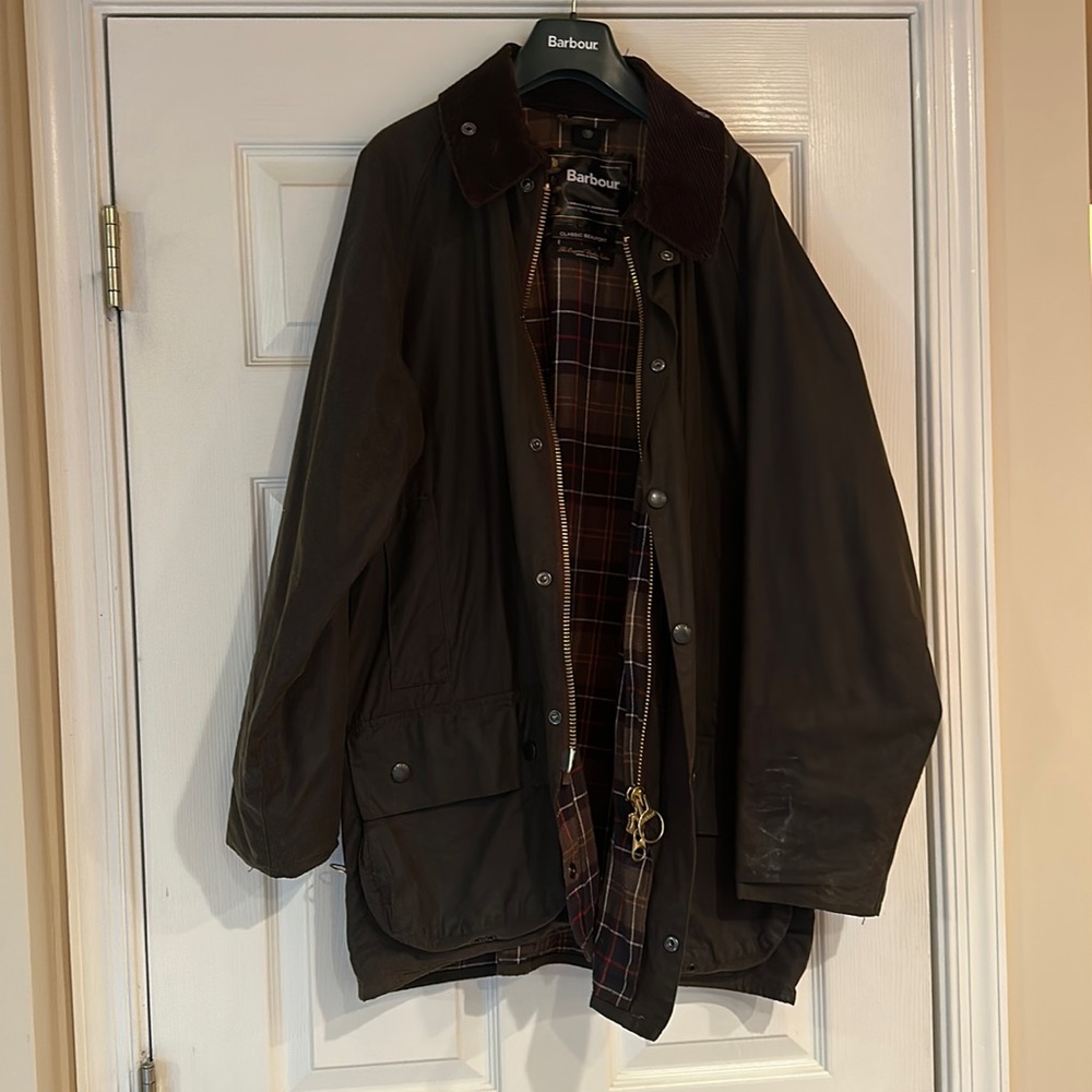 Men’s Barbour BeaufortWaxed Jacket